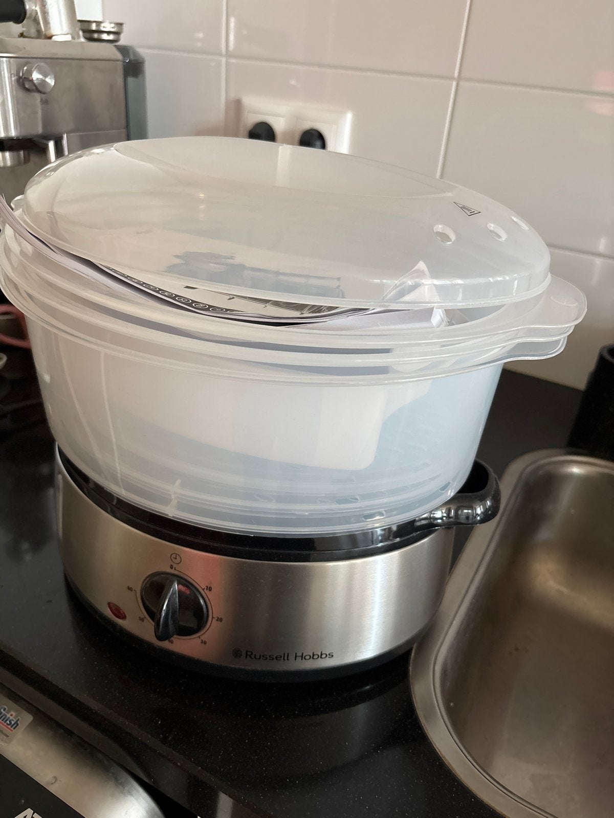 Russell Hobbs Steamer/stomer - Zo goed als nieuw, Witgoed en Apparatuur, Ophalen, Zo goed als nieuw, Stoomreiniger