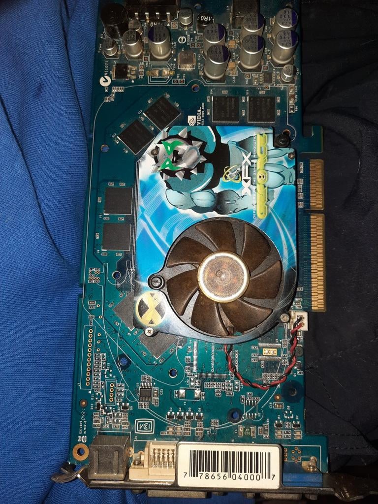 Nvidia GeForce 6800LE 128MB DDR AGP Videokaart TV DVI, Gebruikt, GDDR, Ophalen of Verzenden, AGP