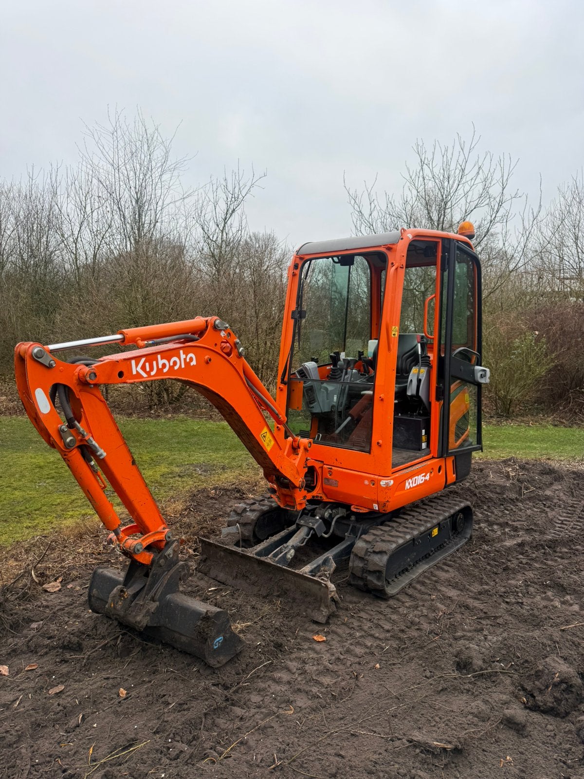 minikraan incl machinist te huur / graafwerk , tuin klussen, Kraan, Gebruikt, Kraan, Ophalen of Verzenden