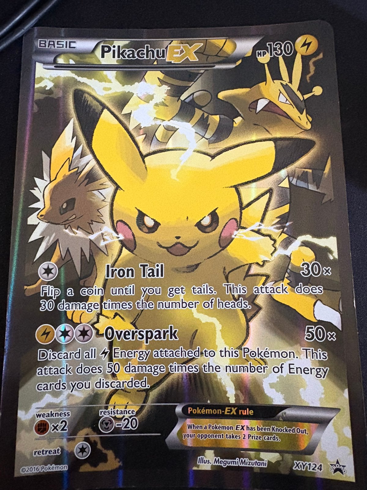 Pikachu (jumbo), Ophalen, Gebruikt, Losse kaart