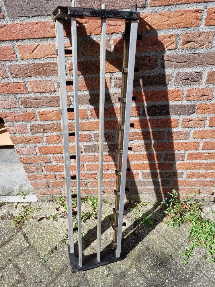 kapstok aluminium met hoedenplank, Ophalen of Verzenden, 'T Olde Gre-j, Info@toldegrej.nl, Endepoelstraat 20f Didam