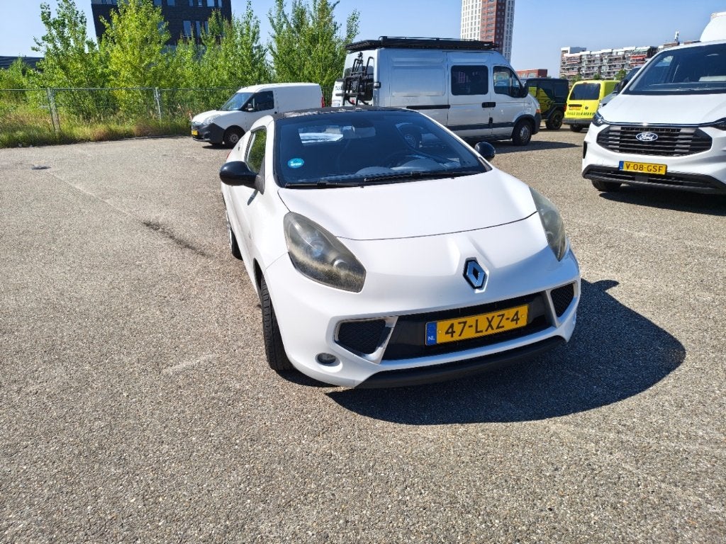 Renault Wind 1.2 TCE 2010 Wit, Auto's, Renault, Stof, 4 cilinders, Cabriolet, 100 pk