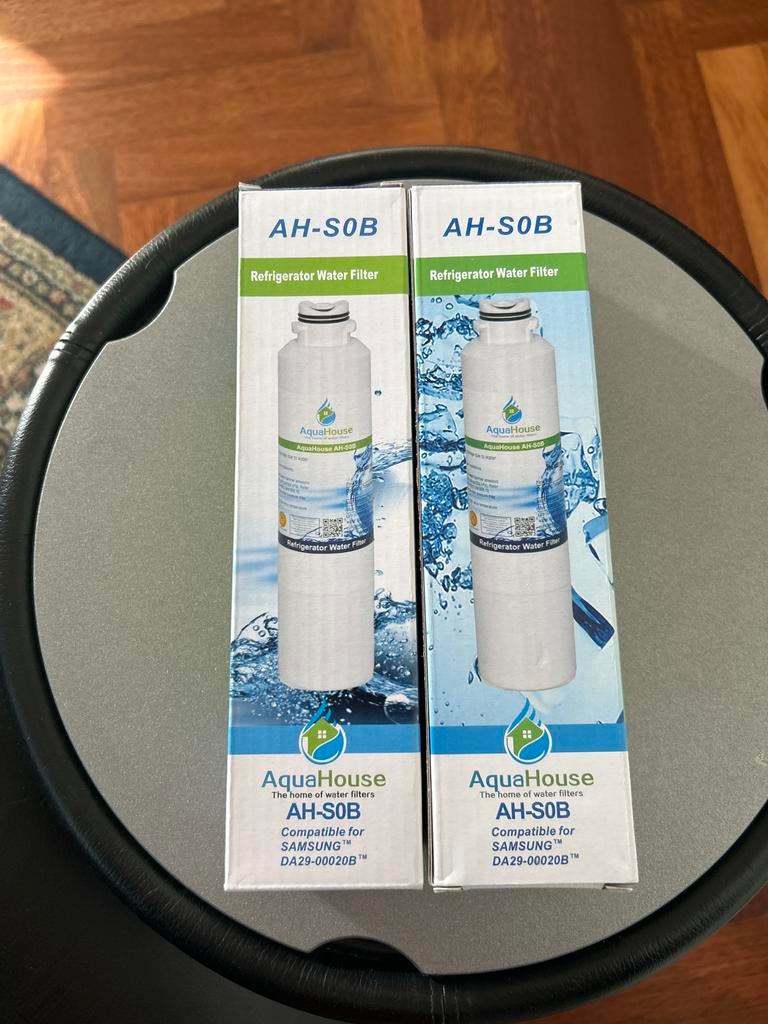 AquaHouse AH-S0B Koelkast Waterfilters (2 stuks), Ophalen, Nieuw, Overige materialen, Overige typen