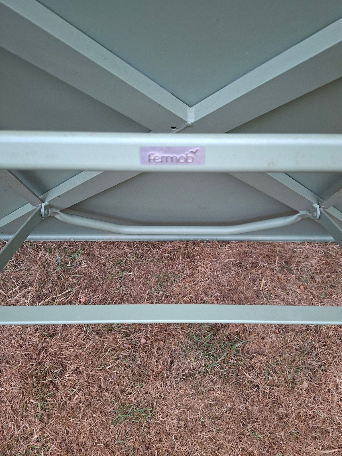 fermob tuintafel, Ophalen, Gebruikt, Rechthoekig