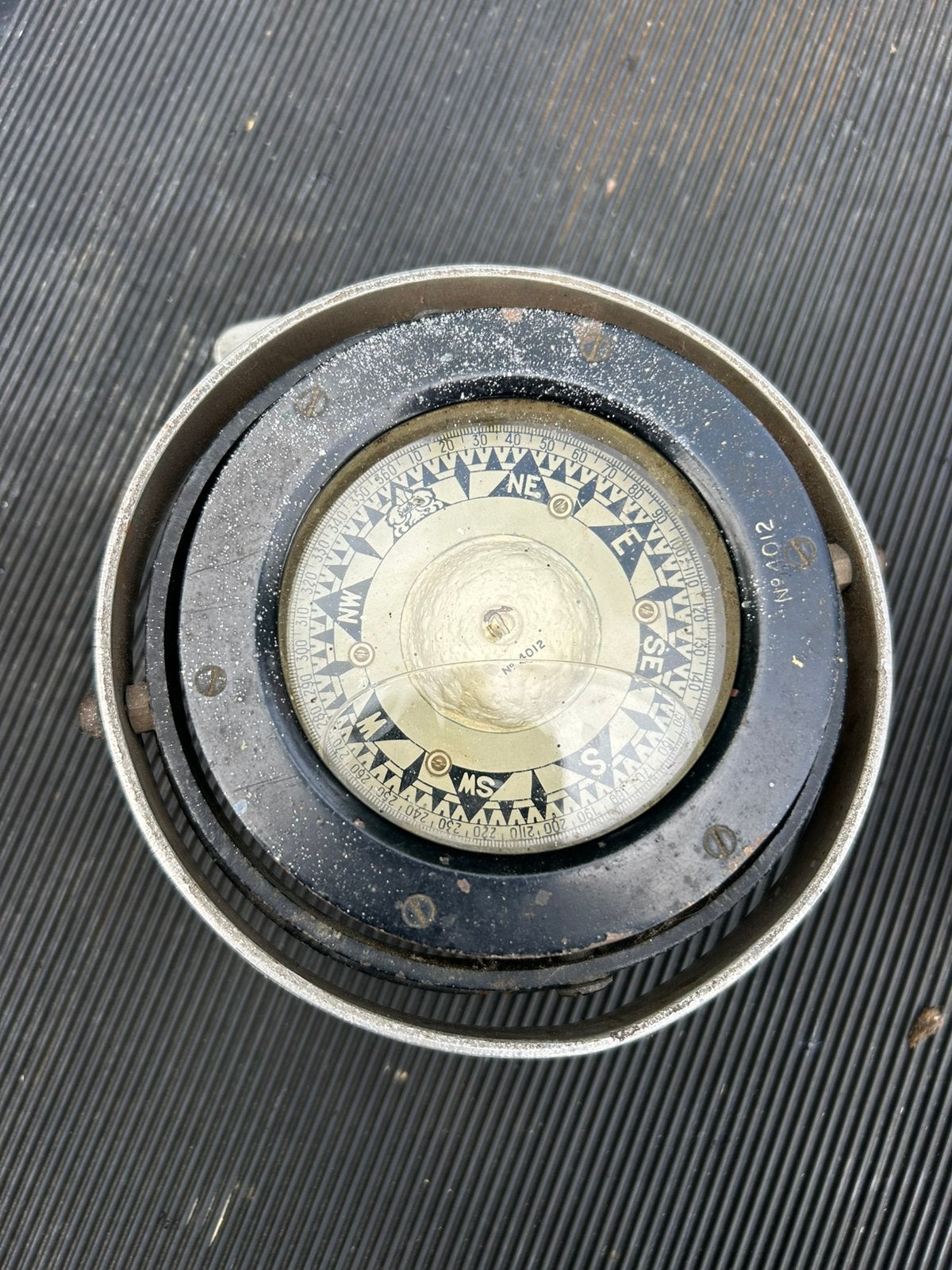 Mooi antiek scheepskompas no4012, Ophalen of Verzenden
