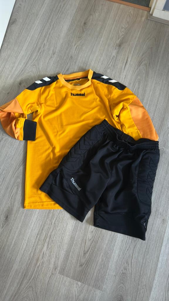 Keeper kleding shirt broekje maat m, Ophalen, Maat 48/50 (M), Zwart, Zo goed als nieuw