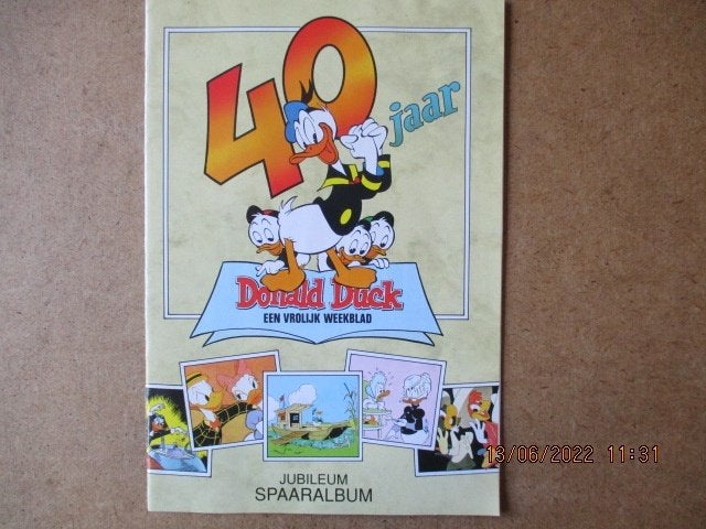 adv6678 donald duck 40 jaar, Eén stripboek, Ophalen, Gelezen