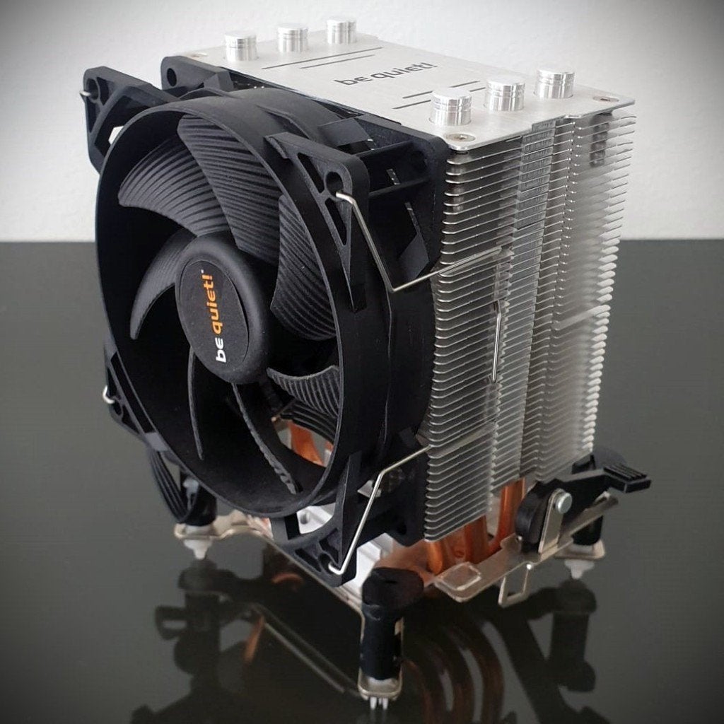 BE QUIET! | PURE ROCK SLIM 2 | CPU COOLER | INTEL & AMD, Computers en Software, Computerkoelers, Ophalen of Verzenden, Zo goed als nieuw