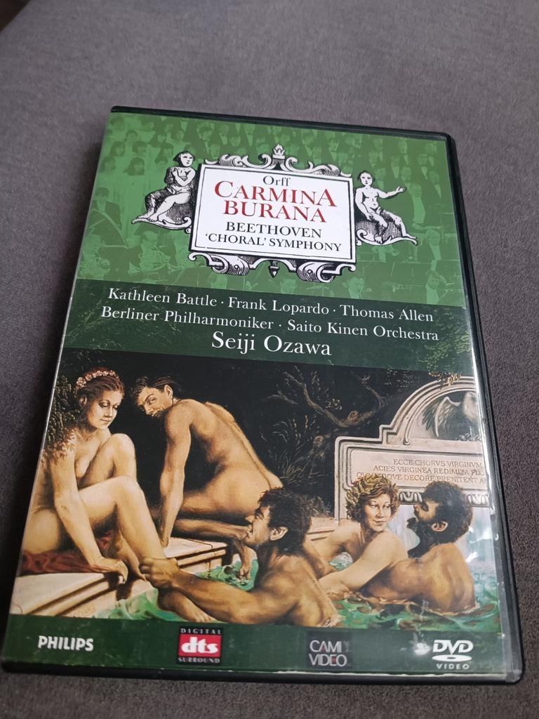 Carmina burana Beethoven - dvd, Cd's en Dvd's, Ophalen of Verzenden, Zo goed als nieuw, Komedie, Alle leeftijden