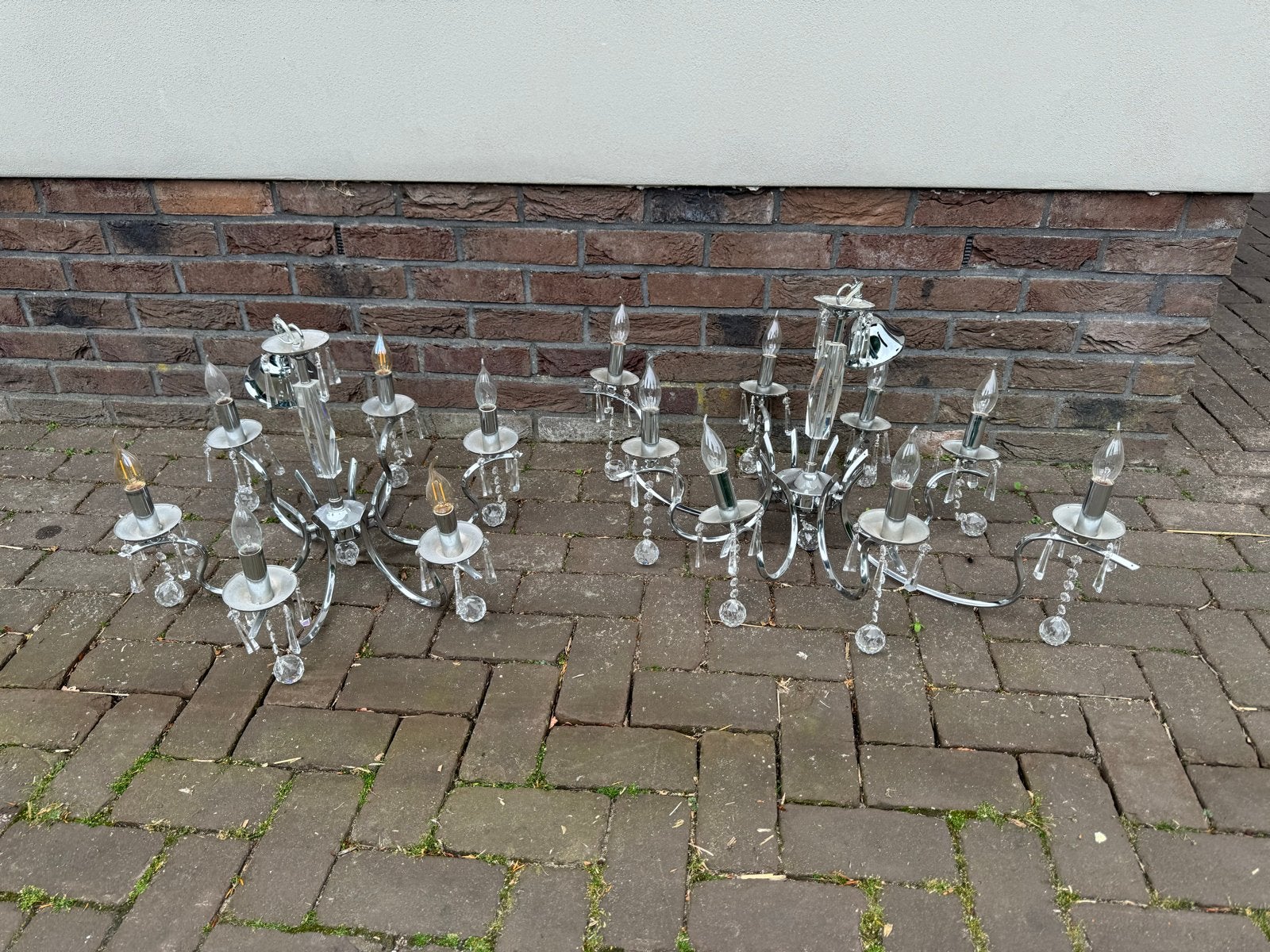 Kroonluchters, Huis en Inrichting, Lampen | Kroonluchters, Ophalen, Gebruikt