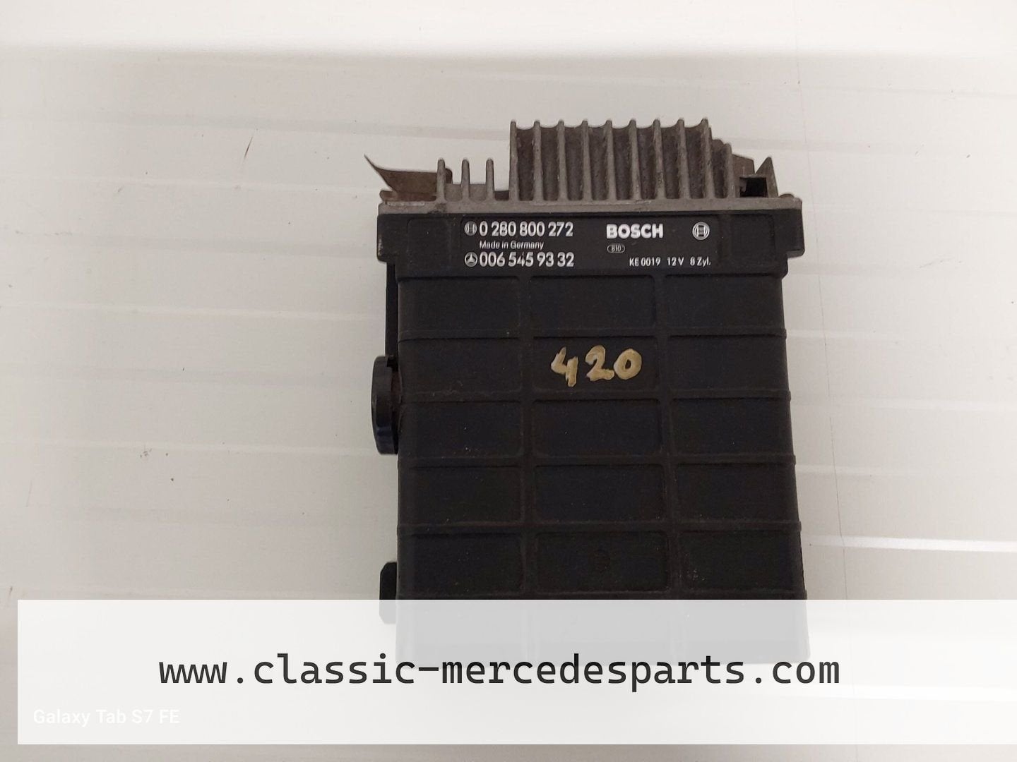 ECU Mercedes W126 R107 0065459332, Auto-onderdelen, Gebruikt, -, -, Ophalen of Verzenden