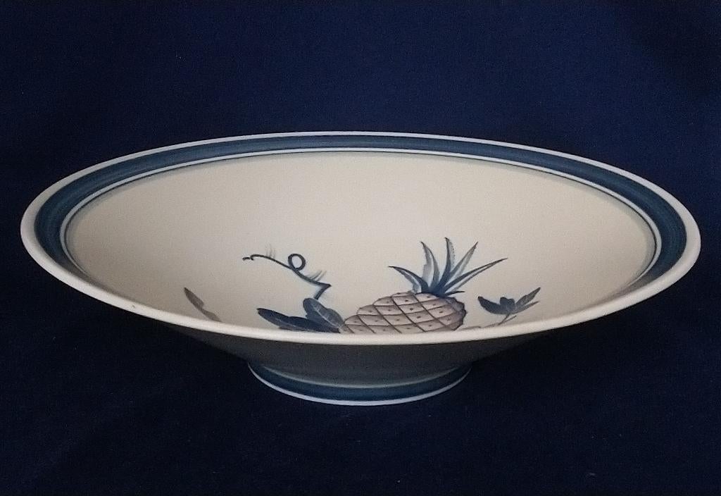 Royal Copenhagen Aluminia Fajance- fruitschaal mat porselein, Ophalen of Verzenden