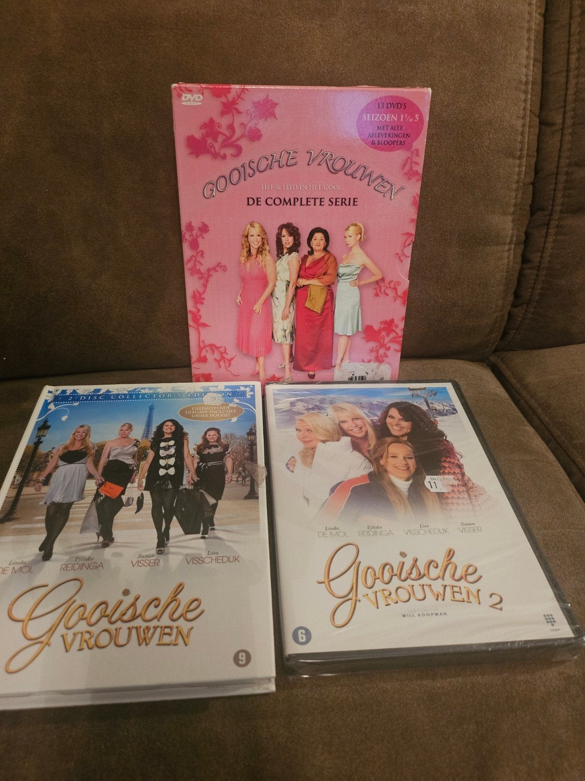Gooische Vrouwen DVD Boxset + 2 Films, Gebruikt, Boxset, Ophalen of Verzenden, Komedie