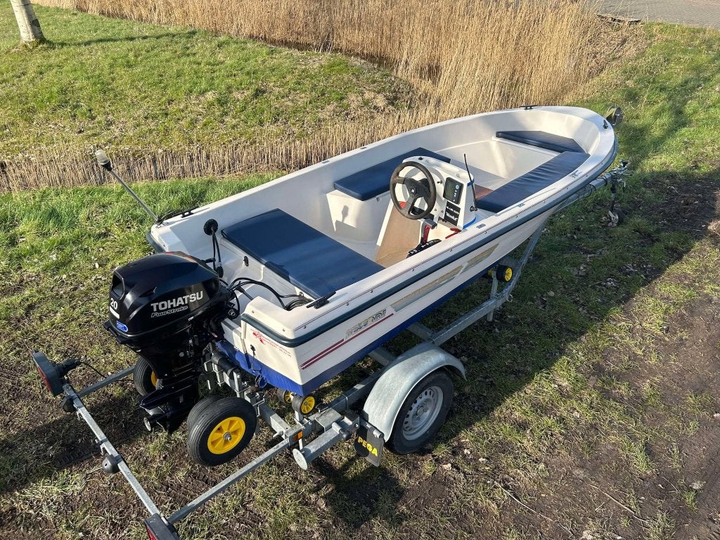 WATO 410 met 20 pk Tohatsu 4 takt BJ 2018, Overige merken, 0 cm, 6 m, 2 m