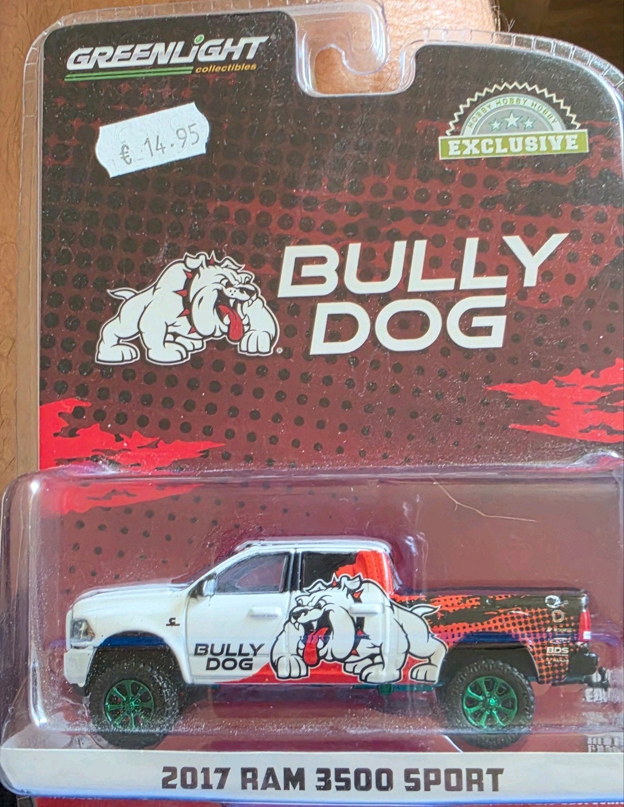 Greenlight Collectibles 2017 RAM 3500 Sport Bully Dog, Ophalen of Verzenden, Nieuw, Auto