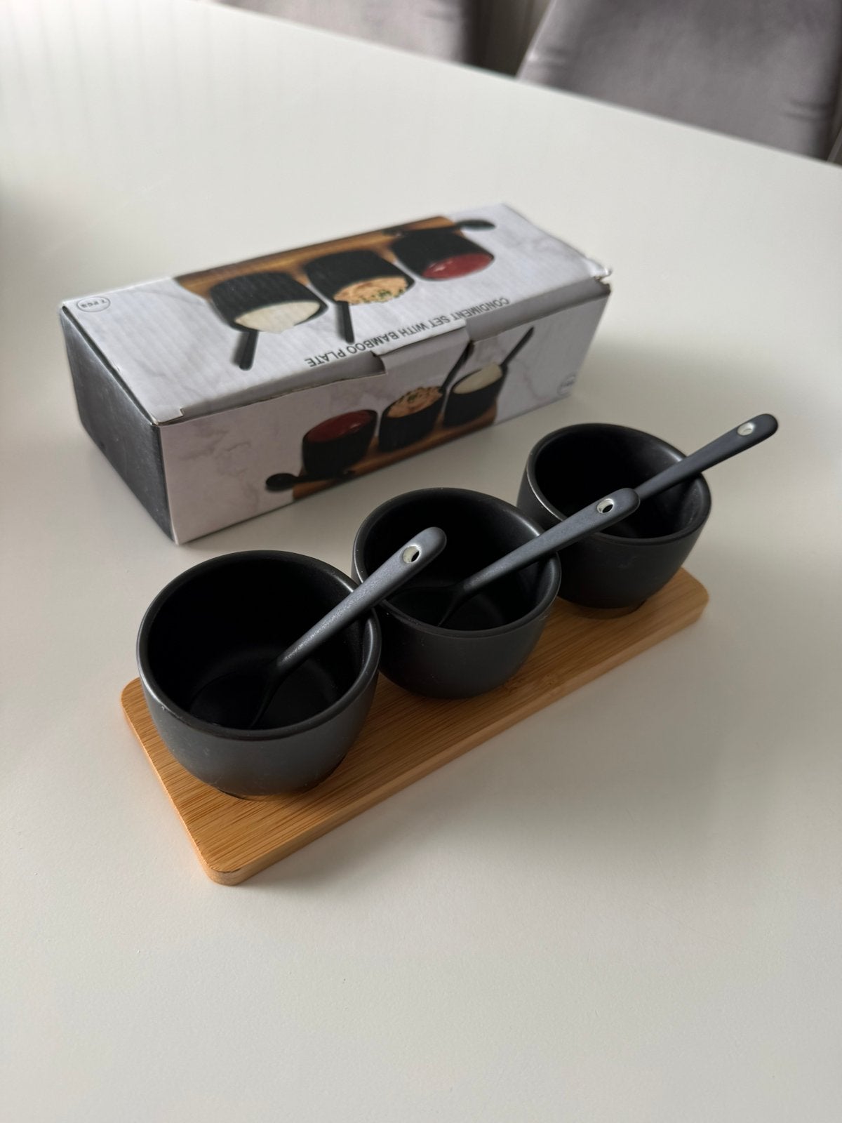 HELEMAAL NIEUW! 2 x 6 bamboo set, Ophalen of Verzenden, Nieuw
