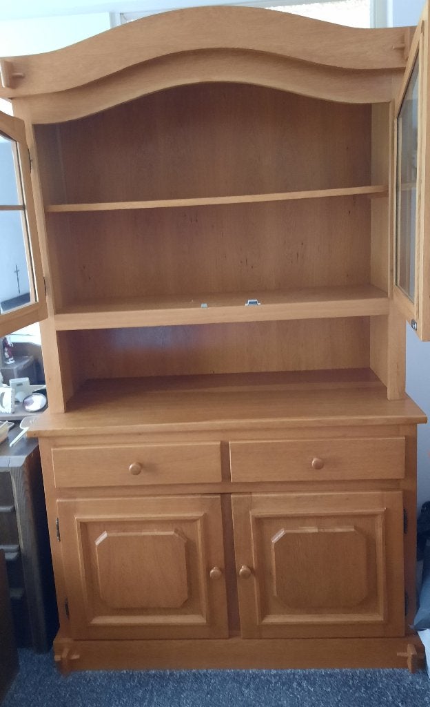 Buffetkast van eikenhout, Ophalen, Gebruikt, 100 tot 150 cm, Eikenhout