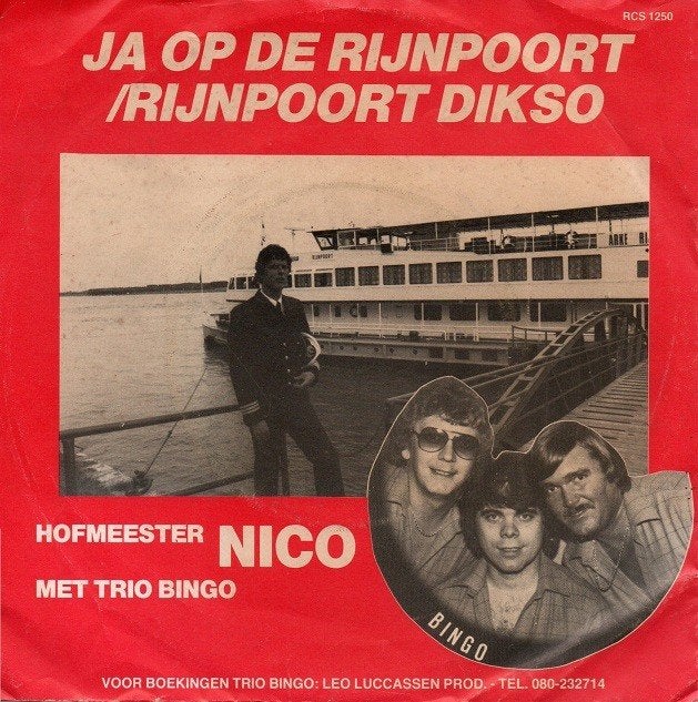 Hofmeester Nico Trio Bingo Op De Rijnpoort PIRAAT, Cd's en Dvd's, Ophalen, Gebruikt, Nederlandstalig
