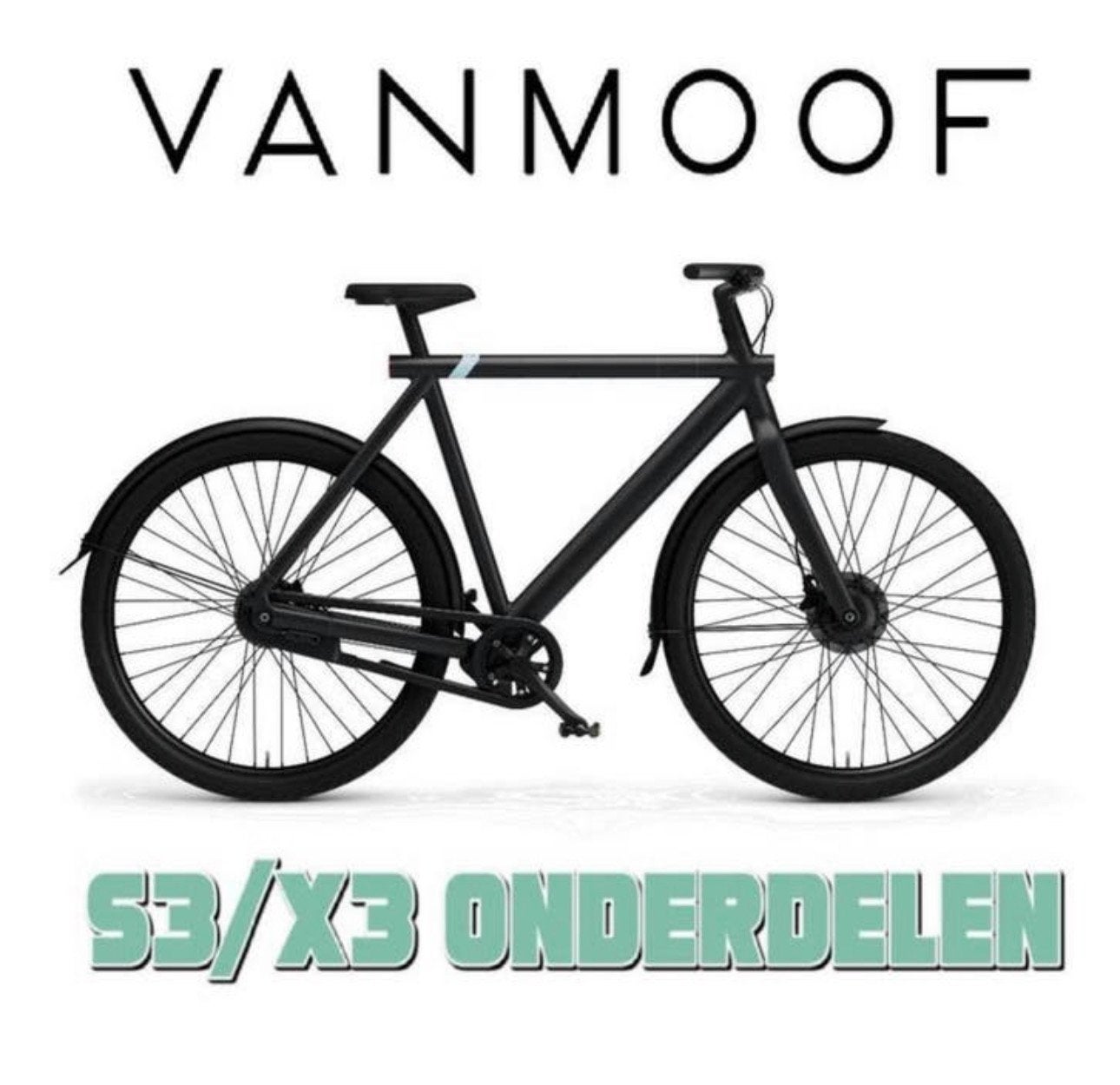 VANMOOF S3 / X3 ONDERDELEN Groot aanbod | Alles beschikbaar, Ophalen of Verzenden, Zo goed als nieuw, Frame