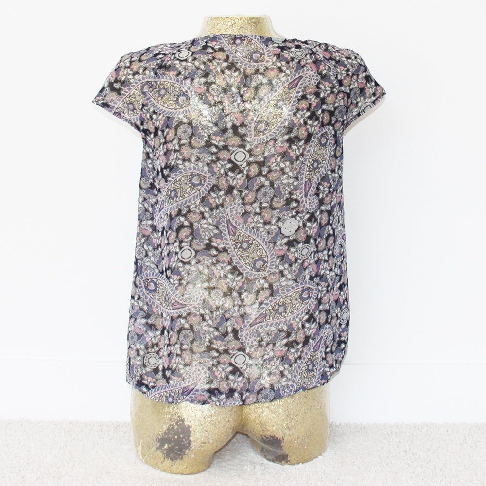 Esprit Bloemen Shirtje 611 (Maat 34) - 61 € 15,-, Meerkleurig, Nieuw, Ophalen of Verzenden, Korte mouw