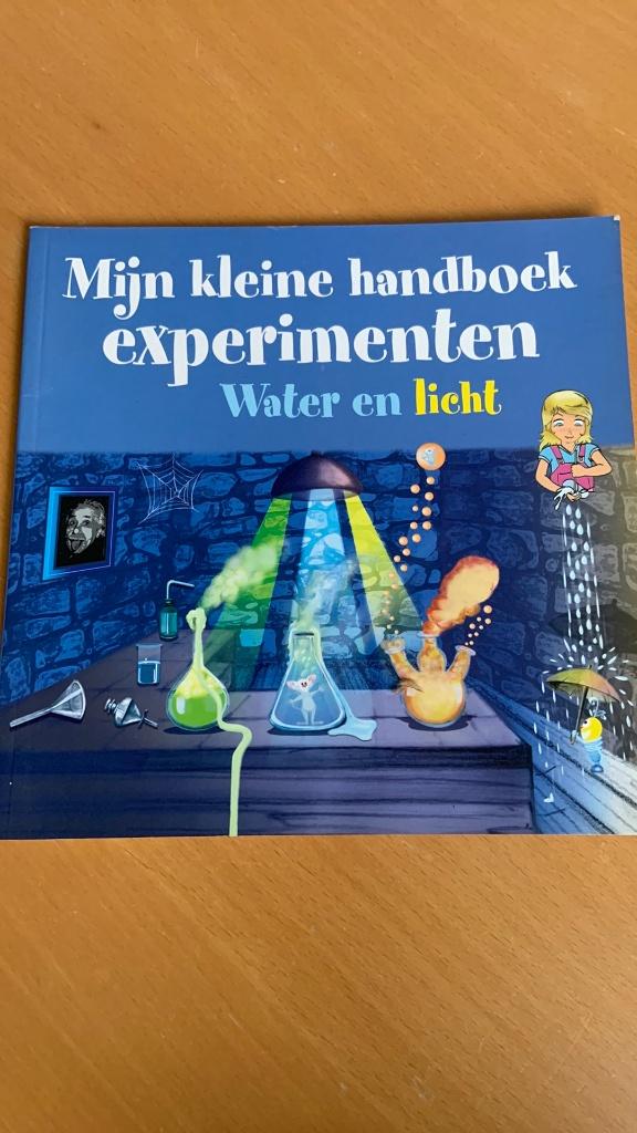 Mijn kleine handboek experimenten water en licht, Ophalen of Verzenden