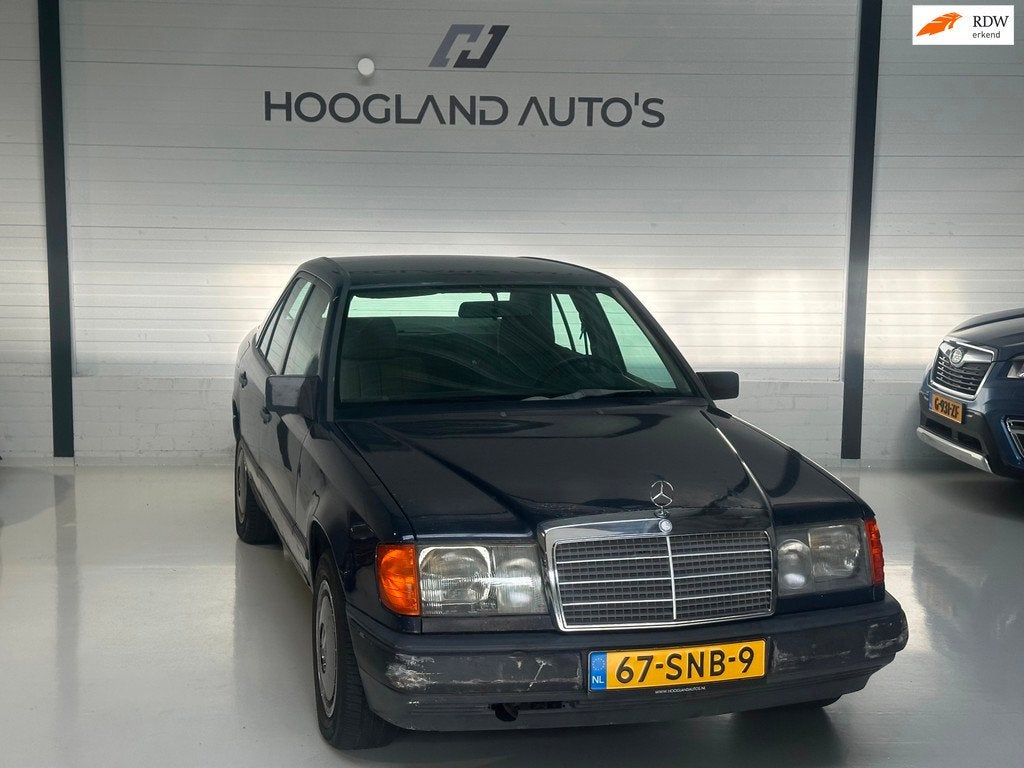 Mercedes-Benz 200-500 (W124) 300 D 1986 Oldtimer 6 Cilinder, Auto's, Mercedes-Benz, Achterwielaandrijving, Gebruikt, Blauw, 2996 cc