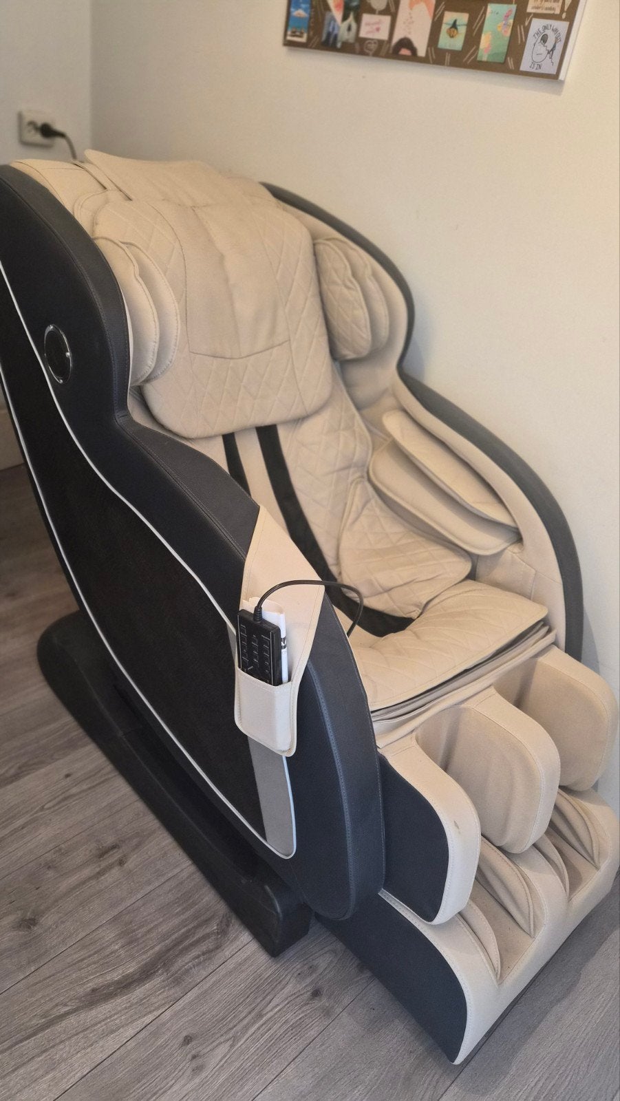 Luxe Massagestoel met Afstandsbediening, Ophalen, Zo goed als nieuw, Massagestoel of Kussen