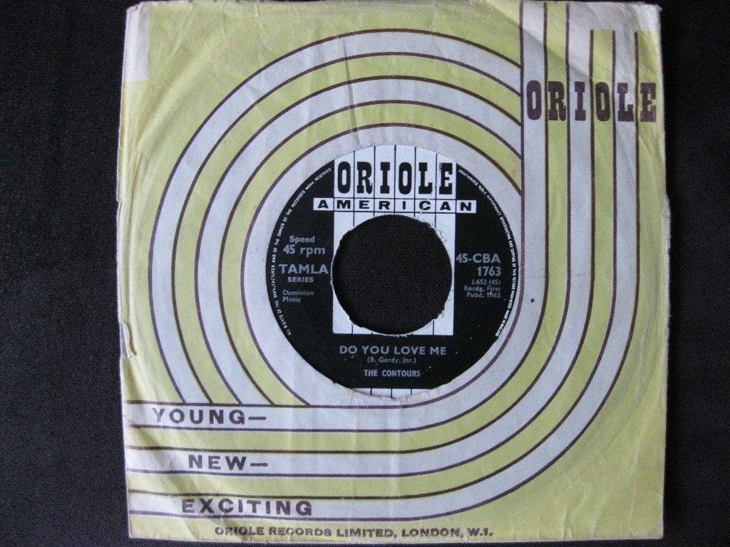 The Contours   -   Do you love me, Originele persing, 7 inch, Ophalen of Verzenden, Zo goed als nieuw
