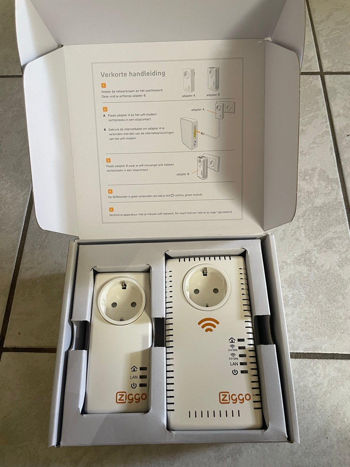 Ziggo Wifi Booster - Snel en stabiel wifi overal in huis, Ophalen, Zo goed als nieuw