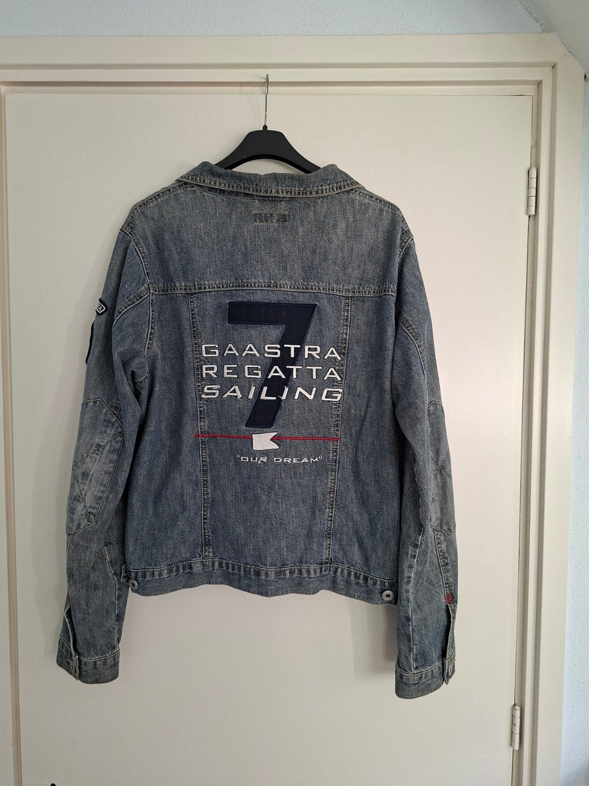 Gaastra spijkerjack 3XL / 46, Gaastra, Blauw, Maat 46/48 (XL) of groter, Ophalen of Verzenden
