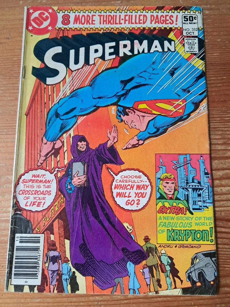 Superman #352, Boeken, Amerika, Marv Wolfman, Ophalen, Gelezen