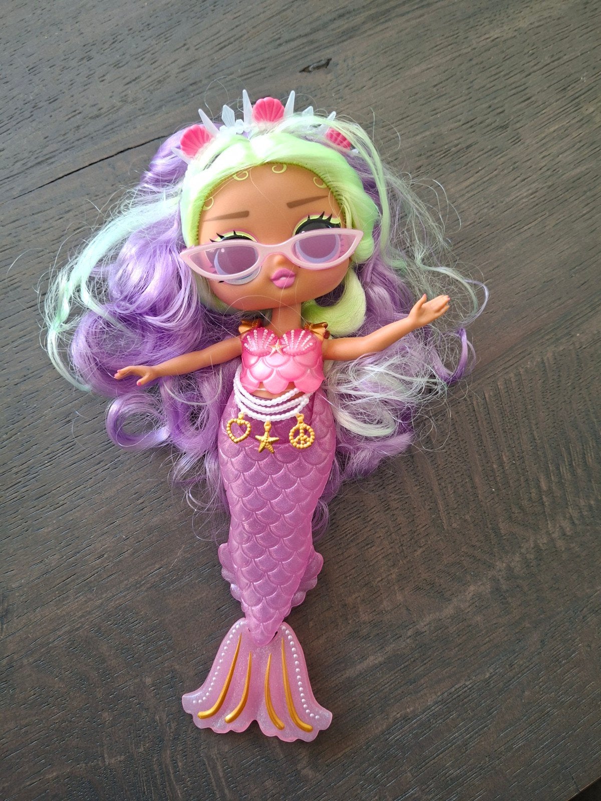 L.O.L zeemeermin pop met accessoires, Ophalen of Verzenden, Zo goed als nieuw, Overige typen