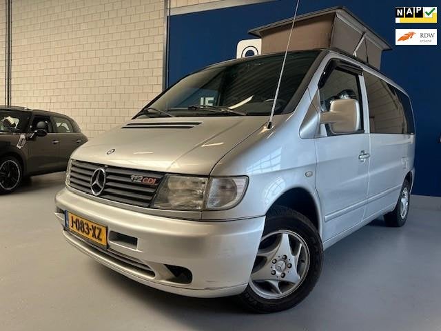 Mercedes-Benz 112 CDI camper/kampeerwagen/bj.2000/APK 07/202, Mercedes-Benz, Bedrijf, Elektrische ramen, Airconditioning