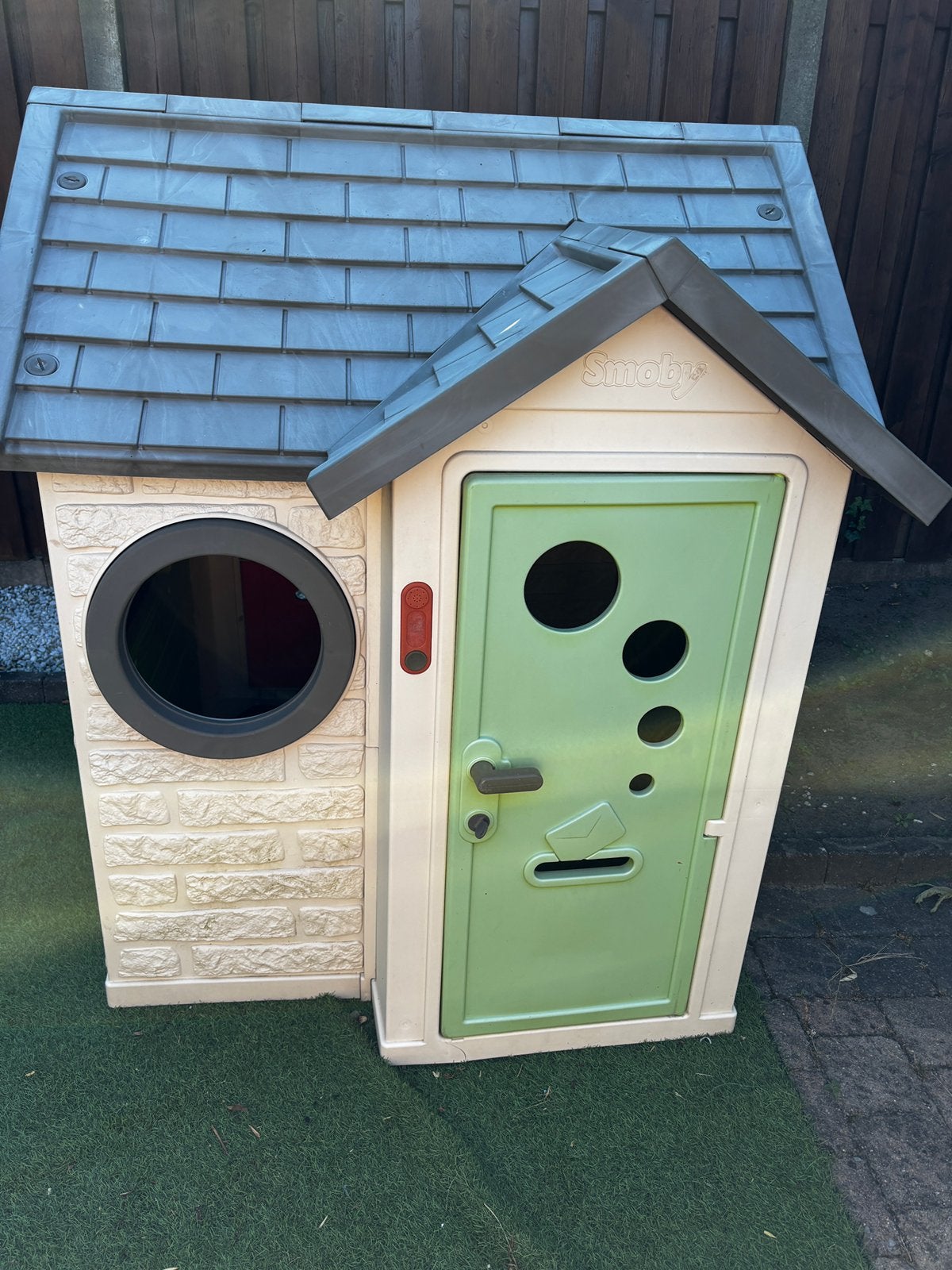 Gratis Smoby huis, Ophalen, Gebruikt, Plastic