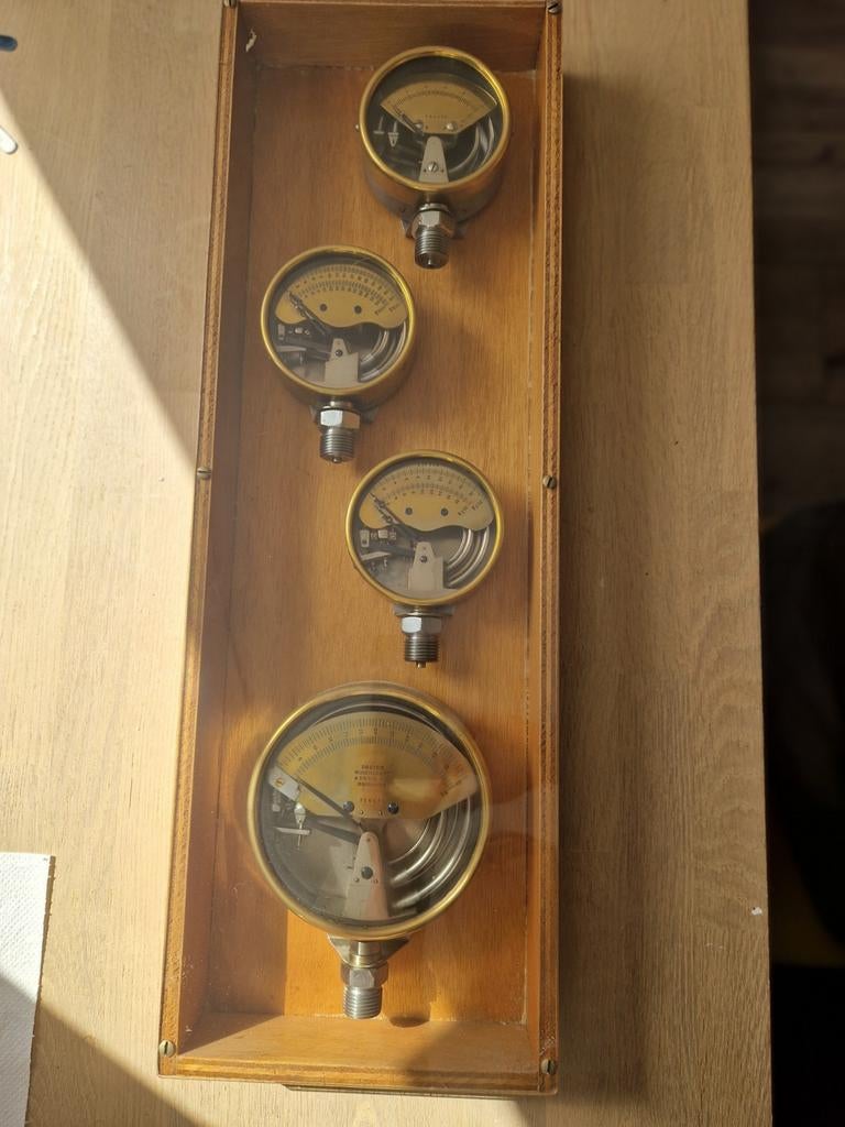 Kontrole Manometers, Ophalen of Verzenden