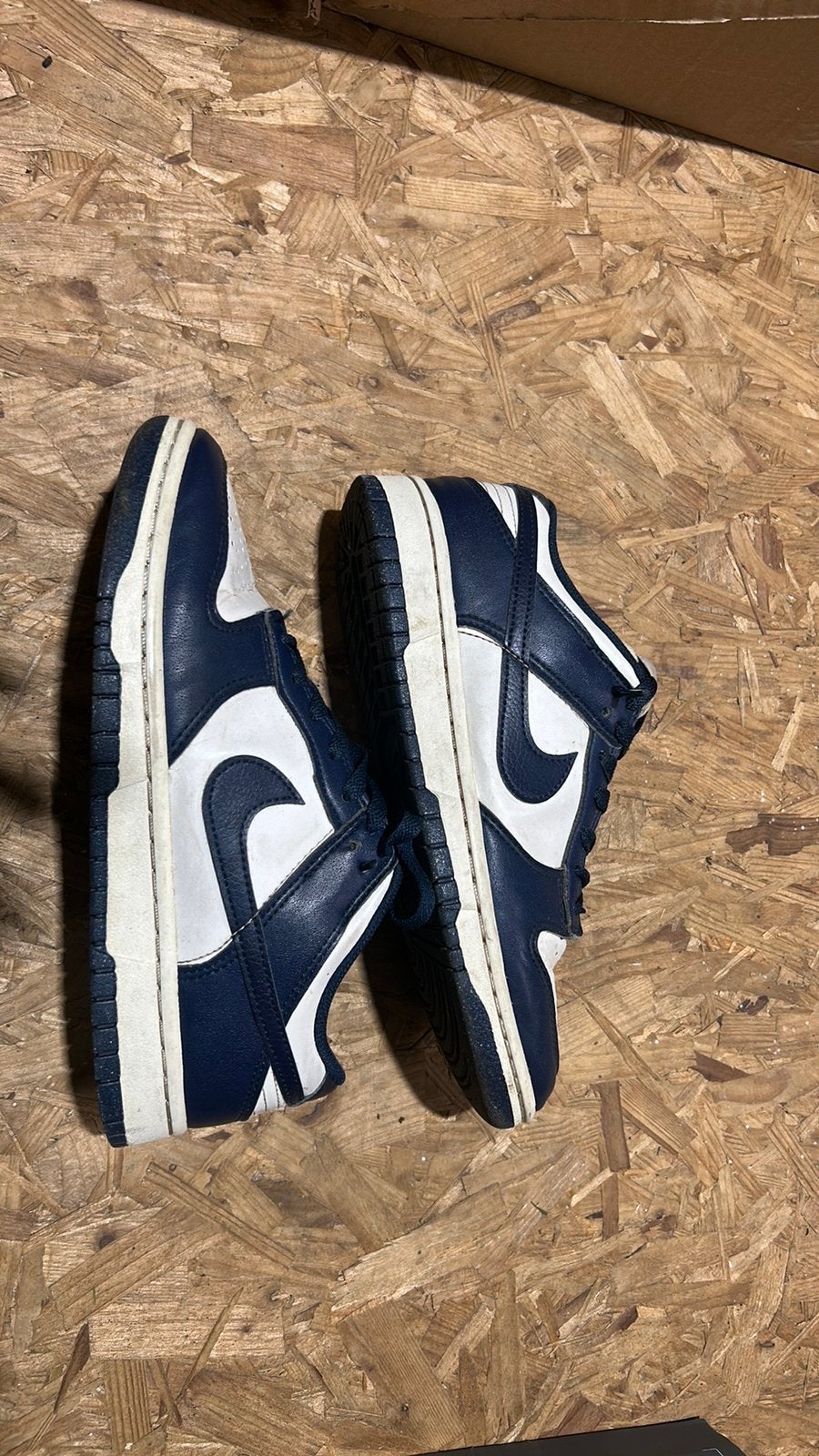 Nike sneakers Maat 38,5 Blauw wit, Ophalen of Verzenden, Zo goed als nieuw, Blauw, Sneakers of Gympen