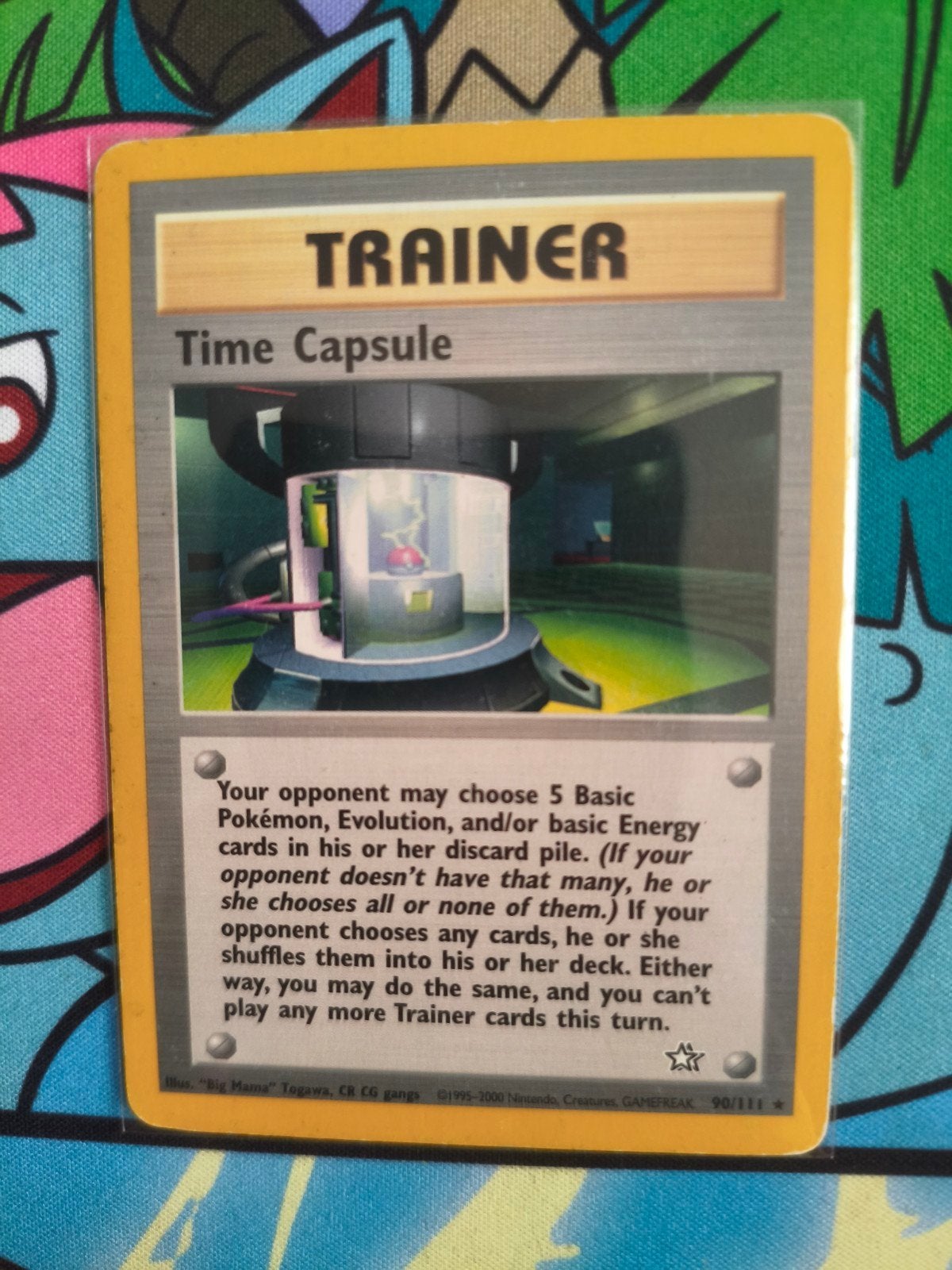 Time Capsule - 90/111 - Neo Genesis, Ophalen of Verzenden, Zo goed als nieuw, Losse kaart