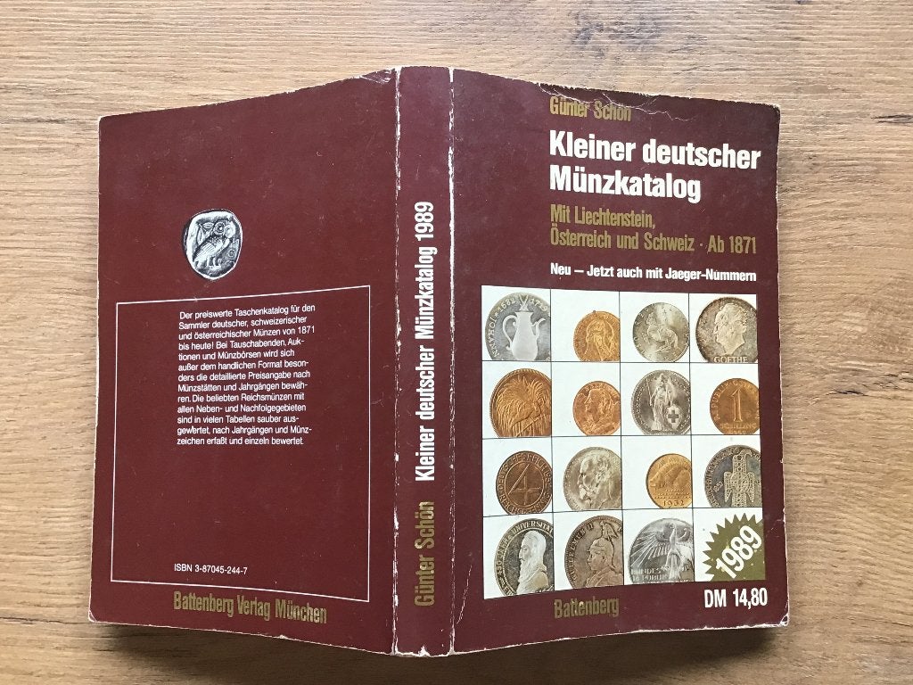 Kleiner deutscher Munzkatalog door Gunter Schon, Ophalen of Verzenden, Duitsland