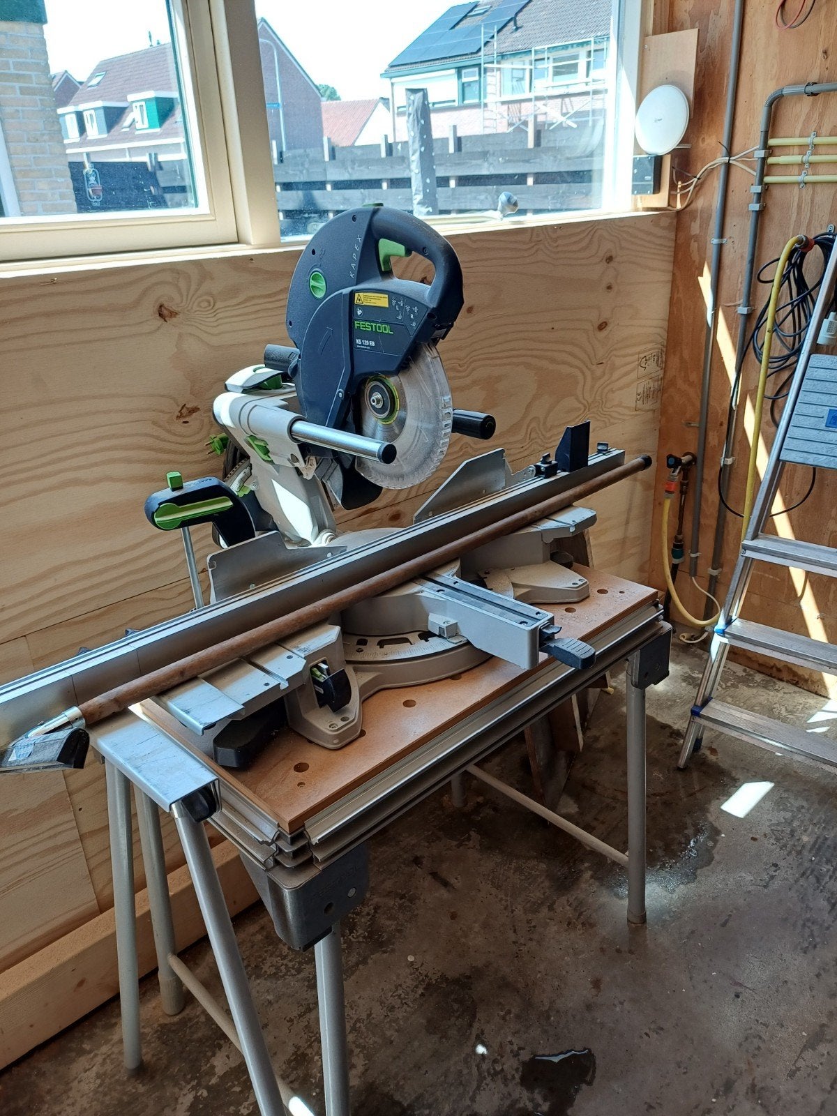 Festool KS 120 EB Afkortzaag, Ophalen, Gebruikt, 70 mm of meer, Afkortzaag