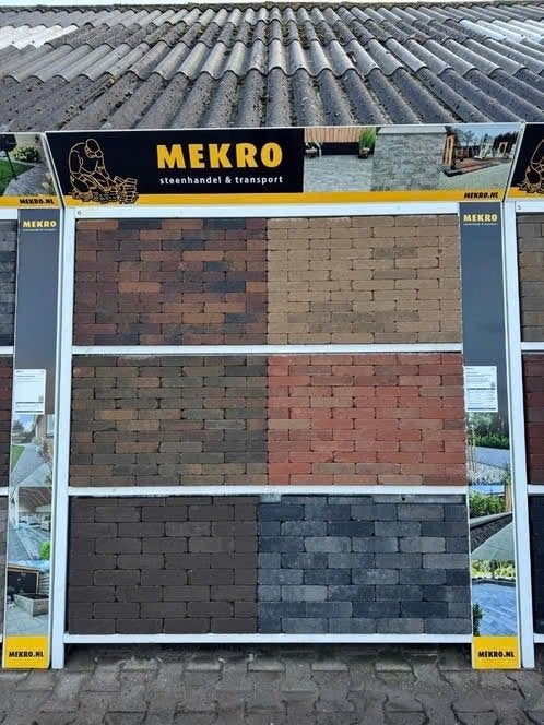 stonique trommel dikformaat 6cm mangaan, Klinkers, Nieuw, Ophalen of Verzenden, 10 m² of meer