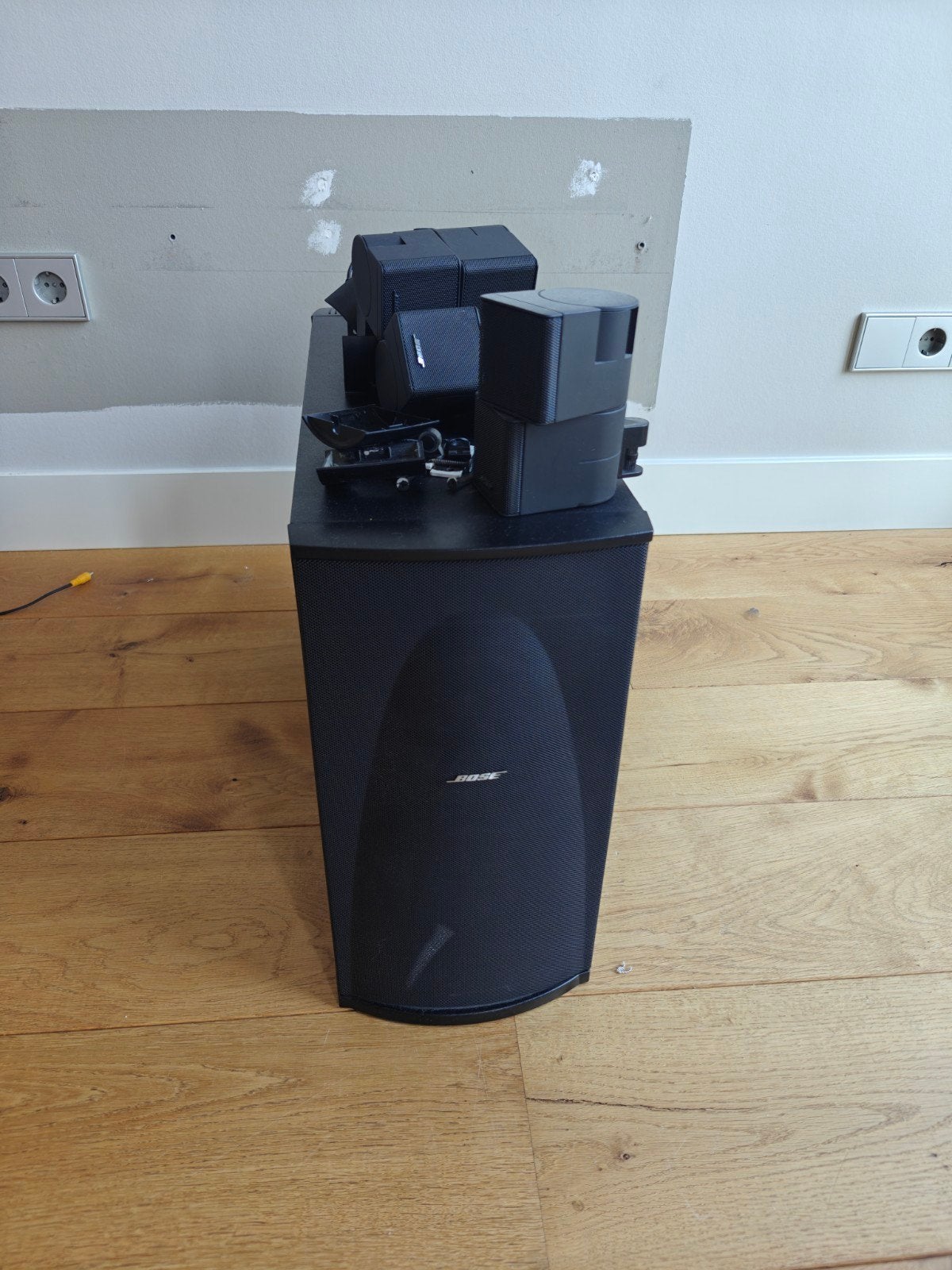 Bose PS48 4 speakers + subwoofer in nette staat., Overige merken, Soundbar, 70 watt of meer, Ophalen of Verzenden