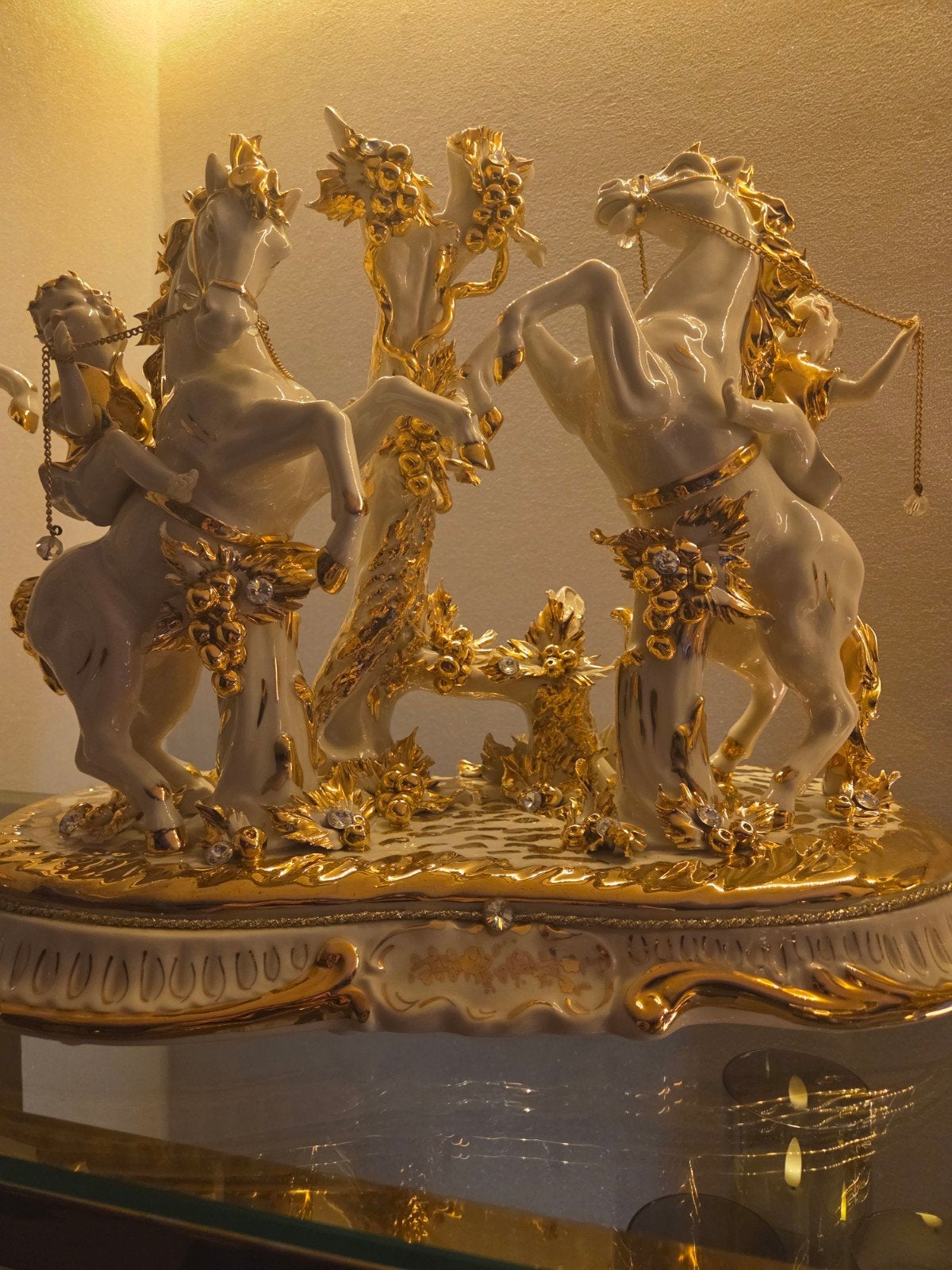 Capodimonte groot stuk, Ophalen