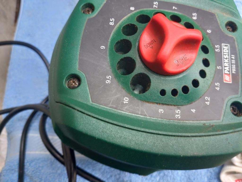 Parkside Boorslijpmachine PBSG 59 A1, Ophalen of Verzenden, Zo goed als nieuw, Overige typen