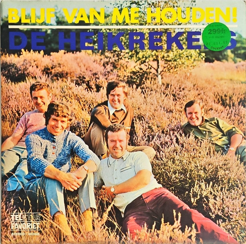De Heikrekels – Blijf Van Me Houden! (Met poster), Cd's en Dvd's, Fotohoes, LP, Gebruikt, Ophalen of Verzenden