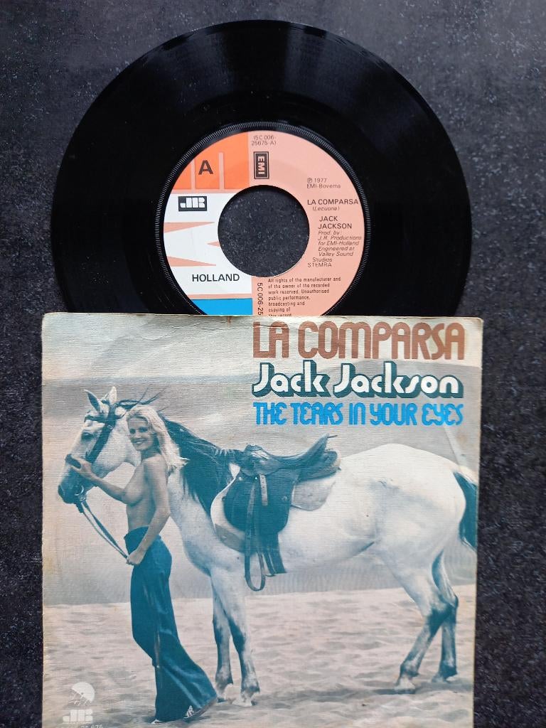 Jack Jackson - La Comparsa 1977, Cd's en Dvd's, Vinyl Singles, Gebruikt, 7 inch, Single, Ophalen of Verzenden