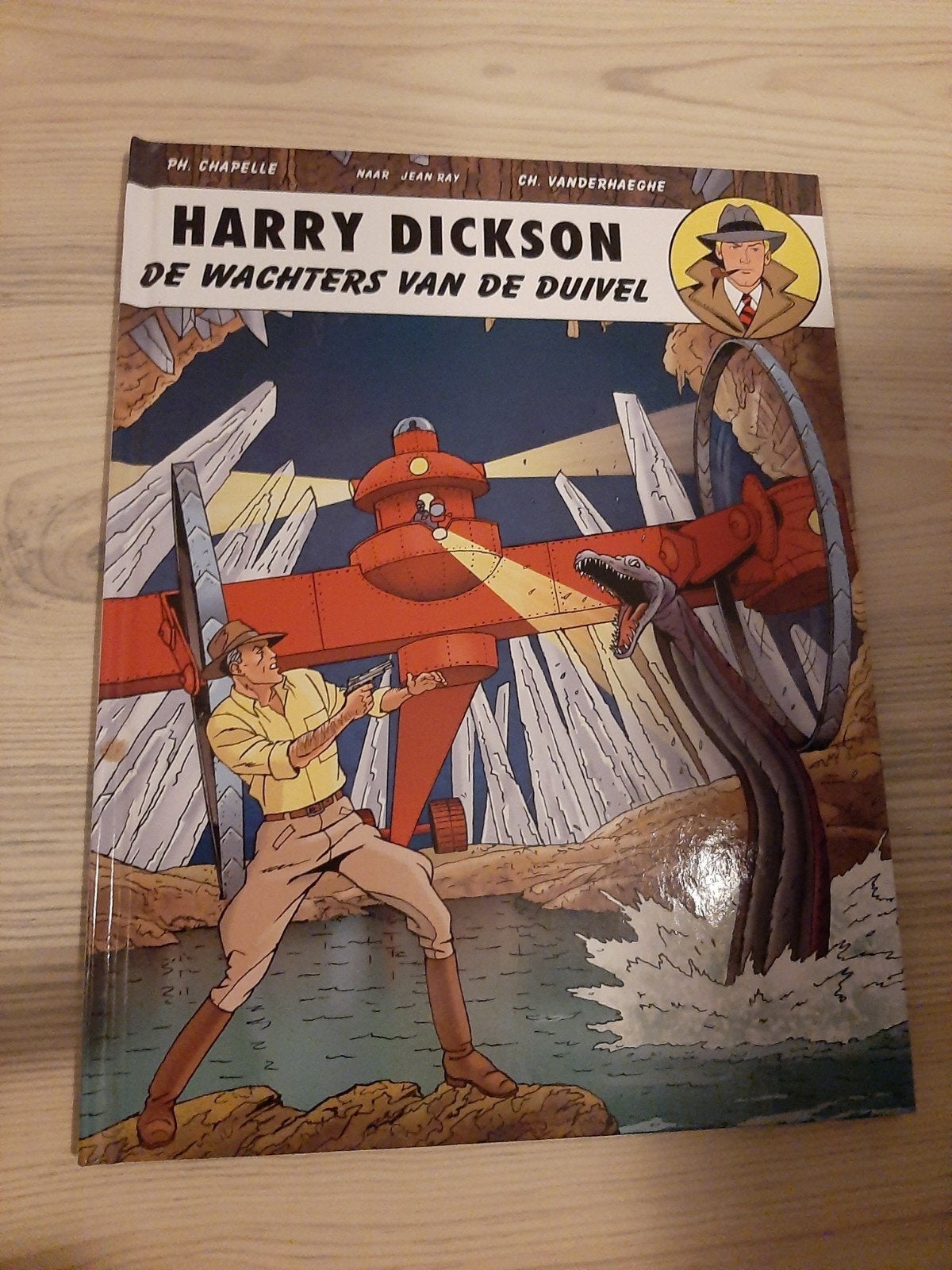 Harry Dickson - De Wachters van de Duivel - Hardcover, Eén stripboek, Ophalen of Verzenden, Zo goed als nieuw, P.H. Chapelle, Jean Ray, Ch. Vanderhaeghe