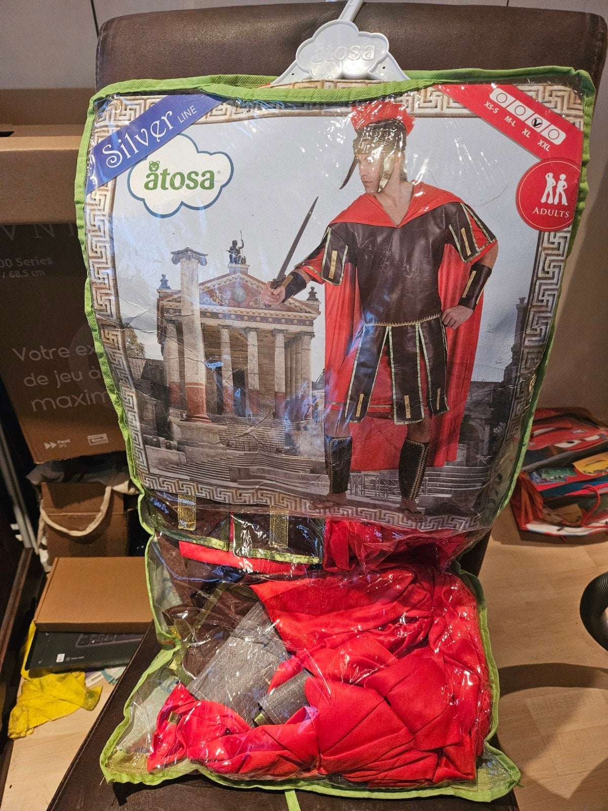 Romeinse Gladiator Kostuum - Maat XL, Ophalen of Verzenden, Nieuw, Pak of Jurk