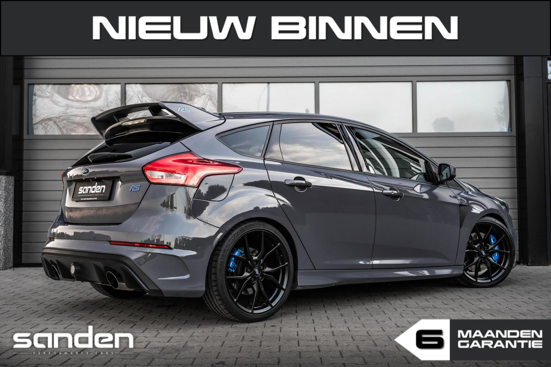 Ford Focus 2.3 RS|StealthGrey|Recaro|CarPlay|Cam|Sony|KW set, 4 cilinders, 2300 cc, Bedrijf, Handgeschakeld