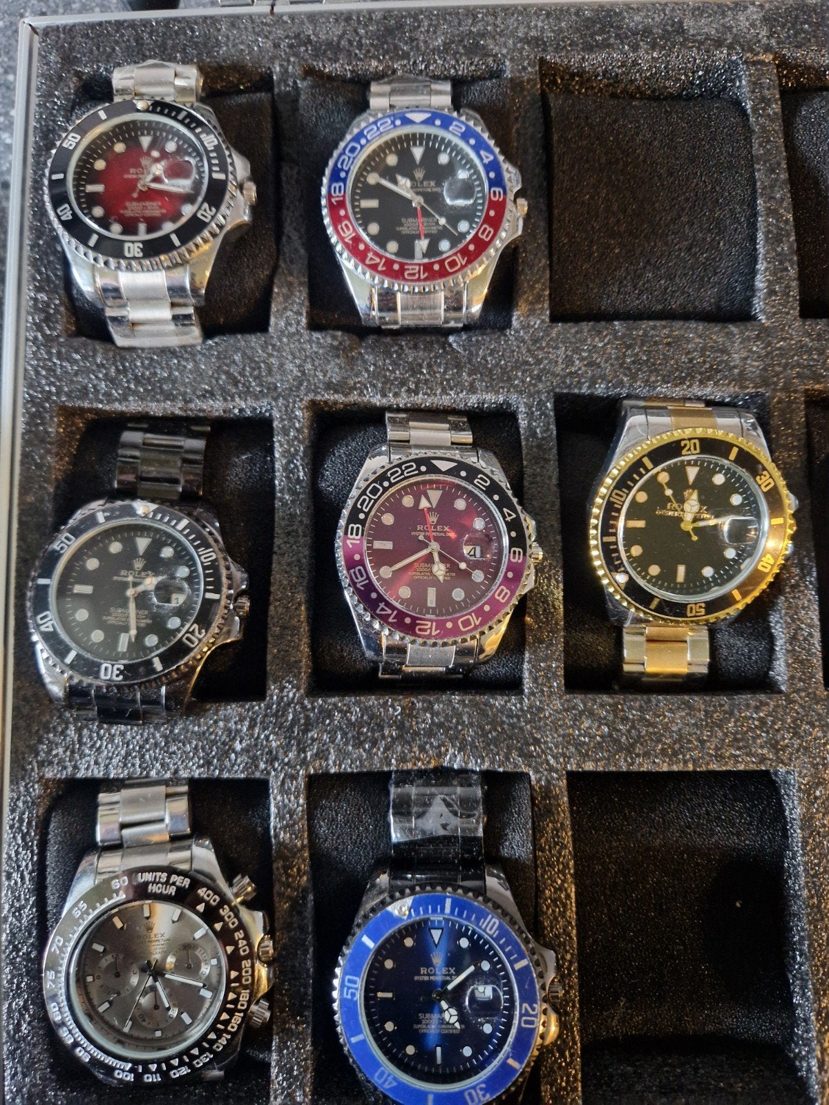 Diverse Rolex horloges - Submariner, Daytona, Datejust, Staal, Gebruikt, Verzenden, Polshorloge