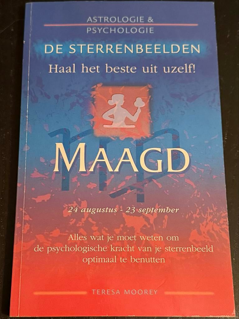 Boek De Sterrenbeelden: Maagd - Teresa Moorey, Boeken, Ophalen of Verzenden, Zo goed als nieuw, Astrologie, Achtergrond en Informatie